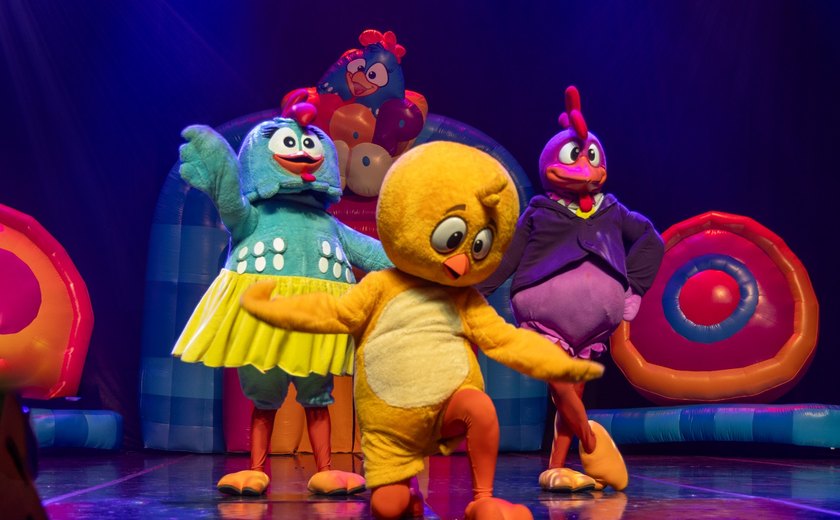 Galinha pintadinha volta a maceió com seu novo show “Top 10 da galinha pintadinha”