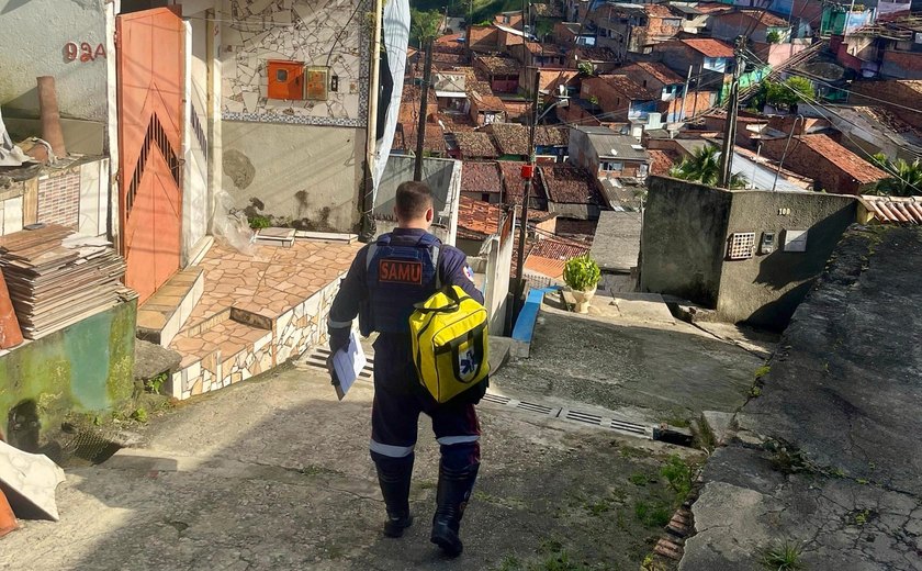 Samu salva homem de 57 anos em crise de hipoglicemia no bairro do Jacintinho