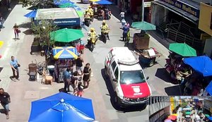 Vídeo: reconhecimento facial identifica homem acusado de homicídio e porte ilegal de arma no Centro de Maceió