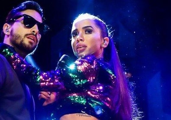 Maluma substitui voz de Anitta no single 'Sim ou Não' em show no Brasil