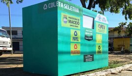 Prefeitura de Maceió instala mais dois pontos para coleta de materiais recicláveis