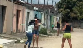 Discussão por limpeza de rua termina em agressões e ameaça com faca no bairro Planalto, em Arapiraca
