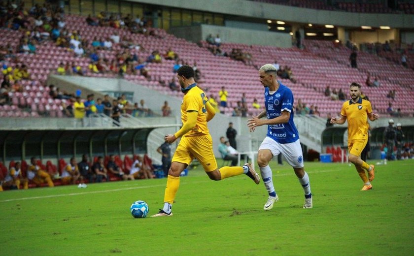 Cruzeiro de Arapiraca arranca empate  contra o Retrô jogando fora de casa