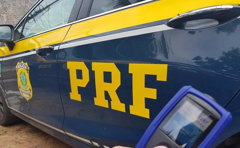 PRF prende dois homens por embriaguez ao volante no interior de Alagoas