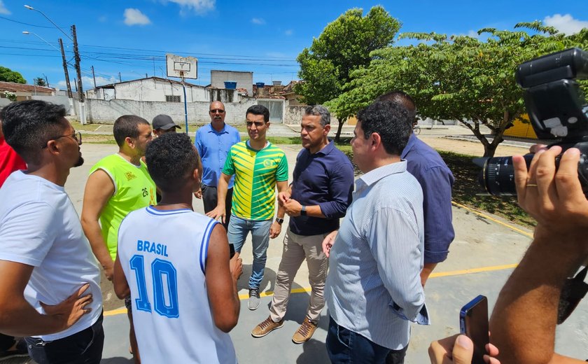 Benedito Bentes ganha Praça de Esportes de R$ 8 milhões no dia do aniversário do bairro
