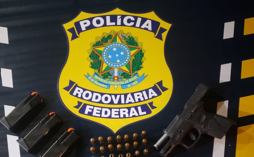 PRF prende homem por porte ilegal de arma em Palmeira dos Índios
