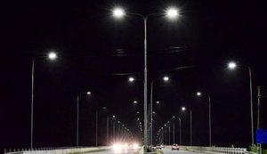 Iluminação em LED leva segurança à Ponte Divaldo Suruagy