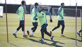 Treino do Barcelona tem Neymar como novidade um dia após ele ser poupado