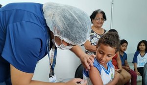 Prefeitura de Maceió inicia vacinação nas escolas para atualização do calendário vacinal