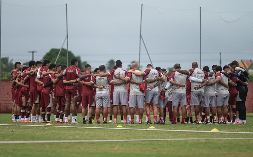 CRB inicia preparação para decisão na Copa do Brasil contra o Cruzeiro