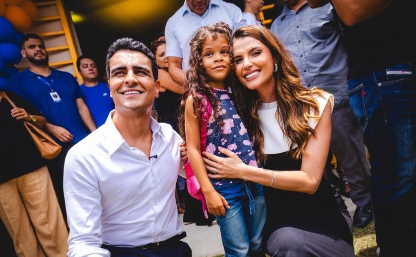 JHC inaugura primeira creche 'Gigantinhos' bilíngue da história de Maceió