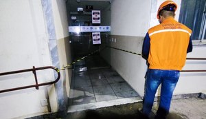 Defesa Civil faz vistoria em prédio interditado após incêndio no Antares