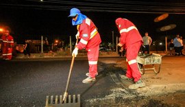 Prefeitura executa obras de recapeamento em Jaraguá