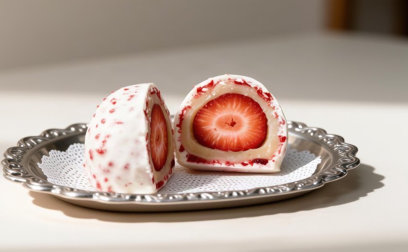 Depois do amor, agora o morango vem cravejado na Sodiê Doces