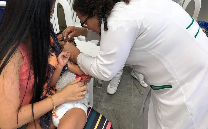 Maceió prorroga campanha de vacinação contra pólio e sarampo até sexta (21)