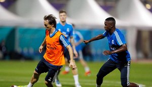 Real Madrid realiza o primeiro treino em Abu Dhabi