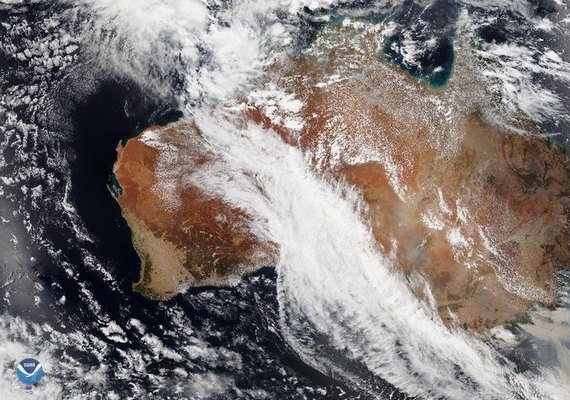 Fumaça na Austrália cobre parte do Chile e da Argentina