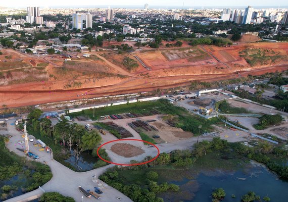 Deslocamento vertical da mina n° 18 é de 1,77m e a velocidade vertical reduziu para 0,25 cm por hora