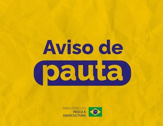 Ministro da Pesca e Aquicultura cumpre agenda em Alagoas nesta segunda-feira (19)