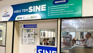 Sine Maceió está com 160 vagas de emprego disponíveis nesta segunda