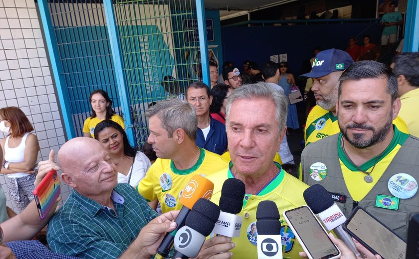 'A vitória virá, sem dúvida nenhuma', diz Collor, candidato a governador por Alagoas