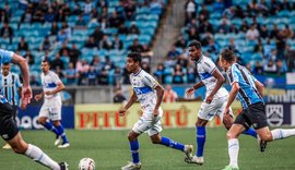 CSA perde para o Grêmio e segue na zona de rebaixamento para a Série C