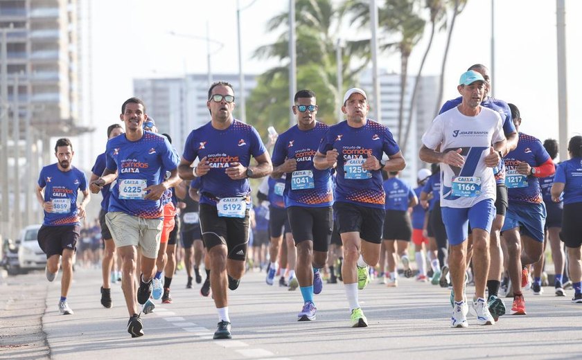 Circuito de Corridas CAIXA chega a Maceió na véspera do feriado de 7 de setembro