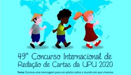 Correios abre concurso internacional de redação de cartas