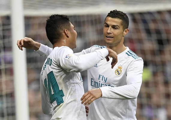 Benzema, Casemiro e Cristiano Ronaldo marcam e Real vence o Málaga