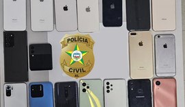 Delegacia de Roubos recupera  37 celulares no mês de agosto