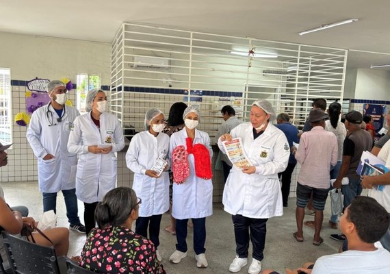 Saúde de Maceió intensifica ações de prevenção e combate à tuberculose
