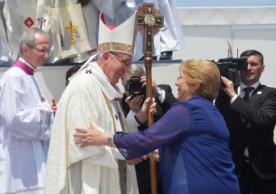 Papa Francisco se despede do Chile desejando 'união e paz'