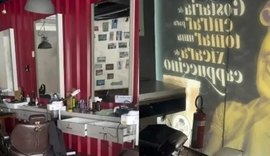 Criminosos arrombam barbearia, furtam objetos e causam prejuízos de R$ 40 mil