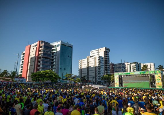 Música e animação agitam o jogo do Brasil na Arena Massayó nesta sexta-feira (09)