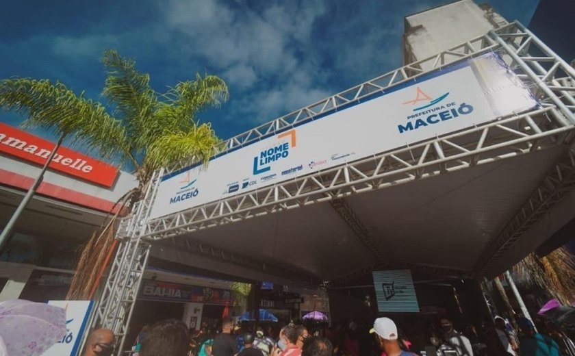 Feirão Limpa Nome acontece nos dias 4 e 5 no Calçadão do Centro