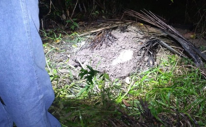 Jovem encontrado concretado em cova rasa já respondeu a inquérito por tráfico de drogas