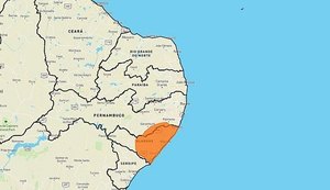 Inmet emite alerta laranja para perigo de fortes chuvas em 79 cidades alagoanas