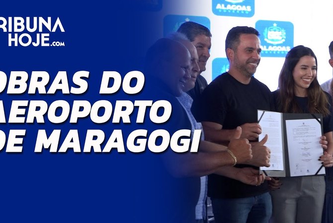 Obras do aeroporto de Maragogi