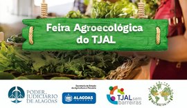 Feira agroecológica do TJ/AL terá distribuição de 600 mudas