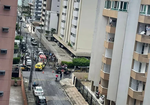Família e nota informam que homem desmaiou antes de causar acidente na Ponta Verde