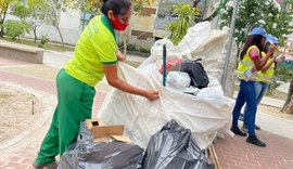 Campanha recolhe 350 kg de materiais recicláveis no entorno do Corredor Vera Arruda