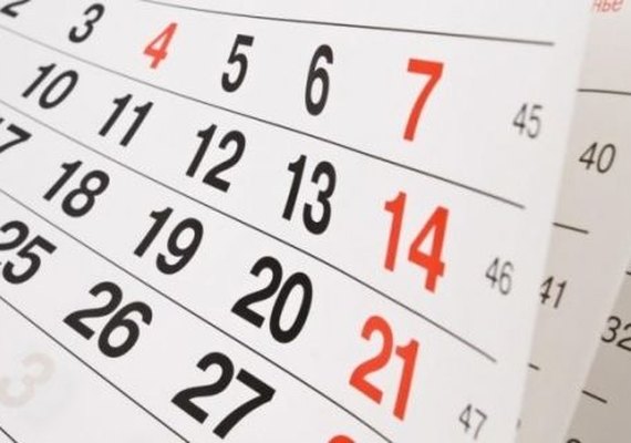 Governo de Alagoas divulga calendário de feriados previstos para 2021