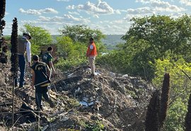 FPI do Rio São Francisco constata descarte de resíduos em “antigo lixão de Traipu”