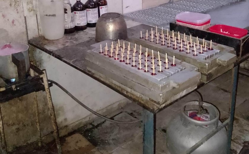 Fiscalização interdita fábrica de pirulito na Ponta Grossa