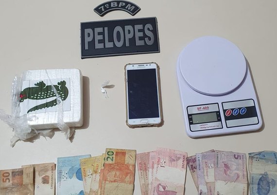 Polícia apreende cerca de R$ 30 mil em pasta base de cocaína em Batalha