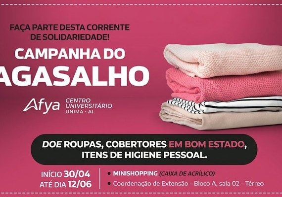 Campanha do Agasalho promove solidariedade e deve beneficiar idosos em situação de vulnerabilidade em Maceió