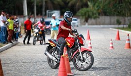 Detran Alagoas abre 375 vagas extras para prova de motocicleta em Maceió e Arapiraca