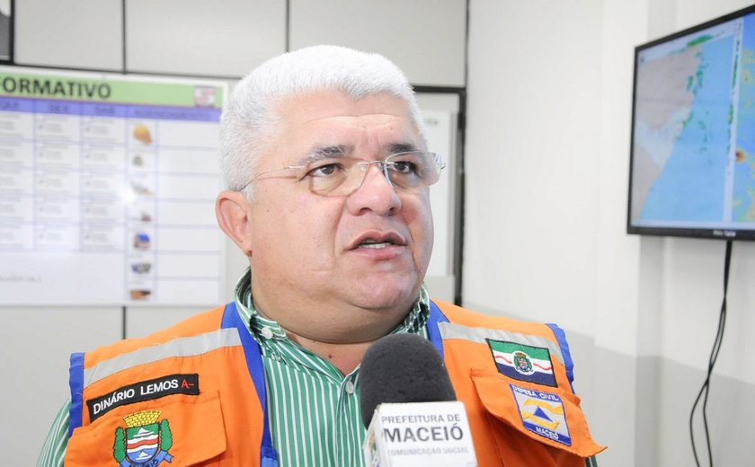 Com previsão de mais chuvas, Defesa Civil de Maceió segue de prontidão