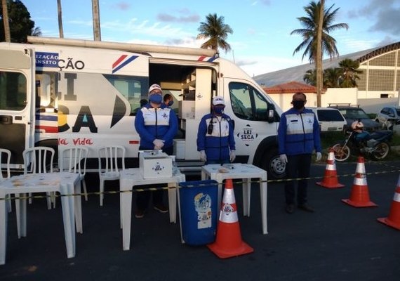 Detran de Alagoas reforça operação Lei Seca durante a Semana Santa