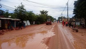 Chuvas provocam transtornos no litoral Norte de Maceió